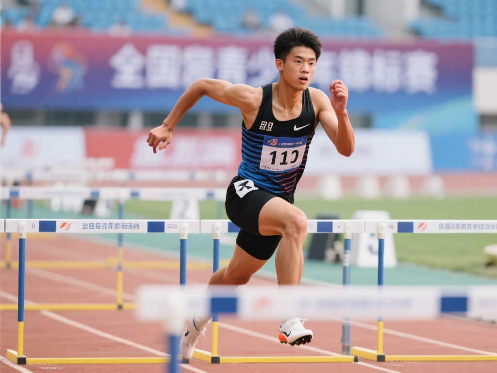 余志诚勇闯110米栏新征程